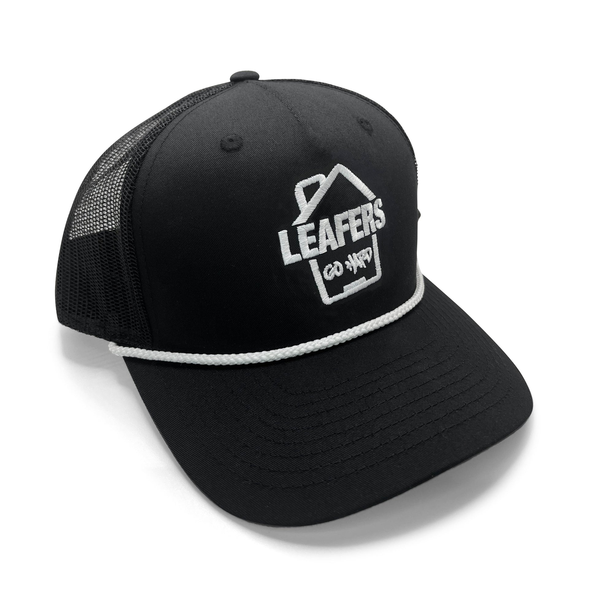 Leafers Yacht Hat - Black