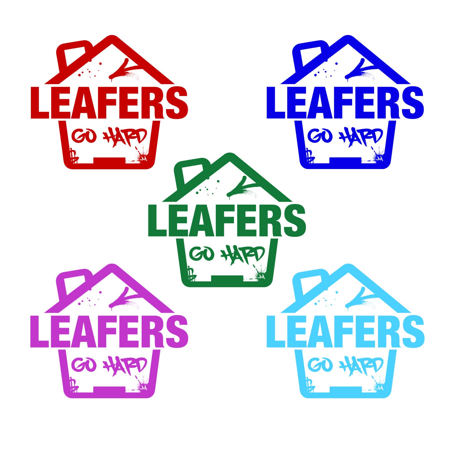 Leafer Stickers 6-pack