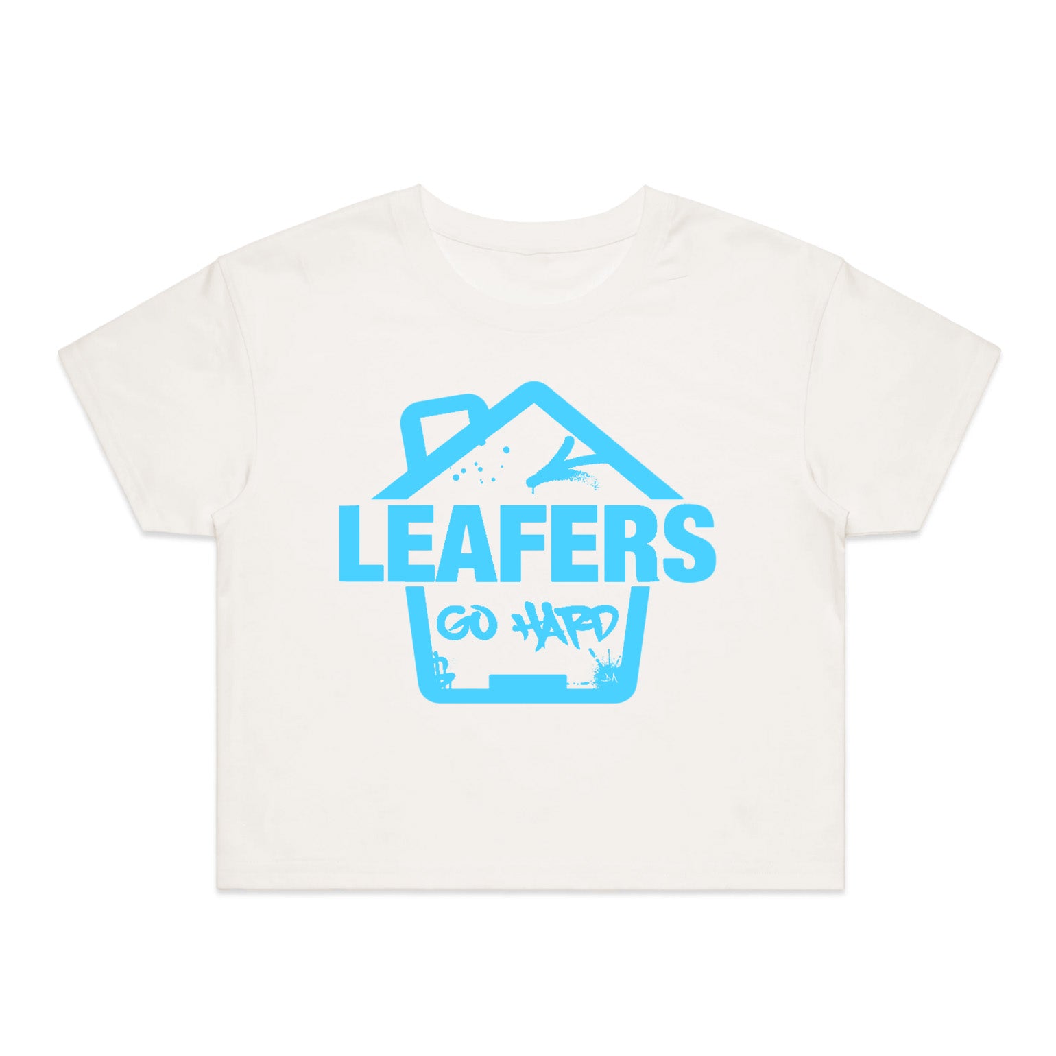 Leafers Women's Cropped Tee - Cookie