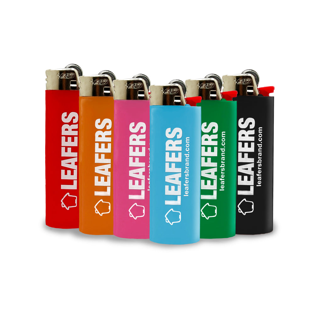 Leafers Bic Lighter 6-Pack