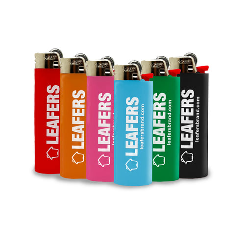 Leafers Bic Lighter 6-Pack